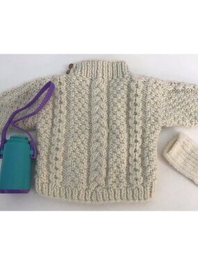 Pleasant Company American Girl of Today APRES SKI Sweater, 1 Sock, Bottle No Lid